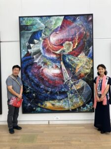 二科展招待